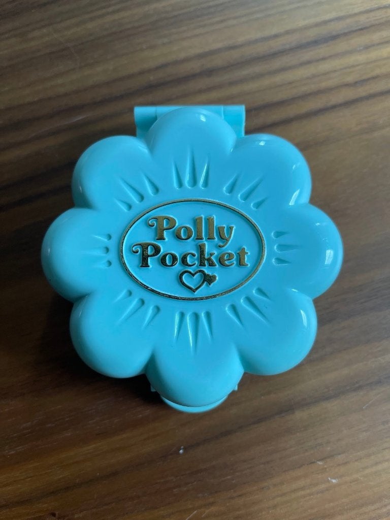 Polly Pocket Vintage Midge's Flowershop 1990, Ophalen of Verzenden, Gebruikt