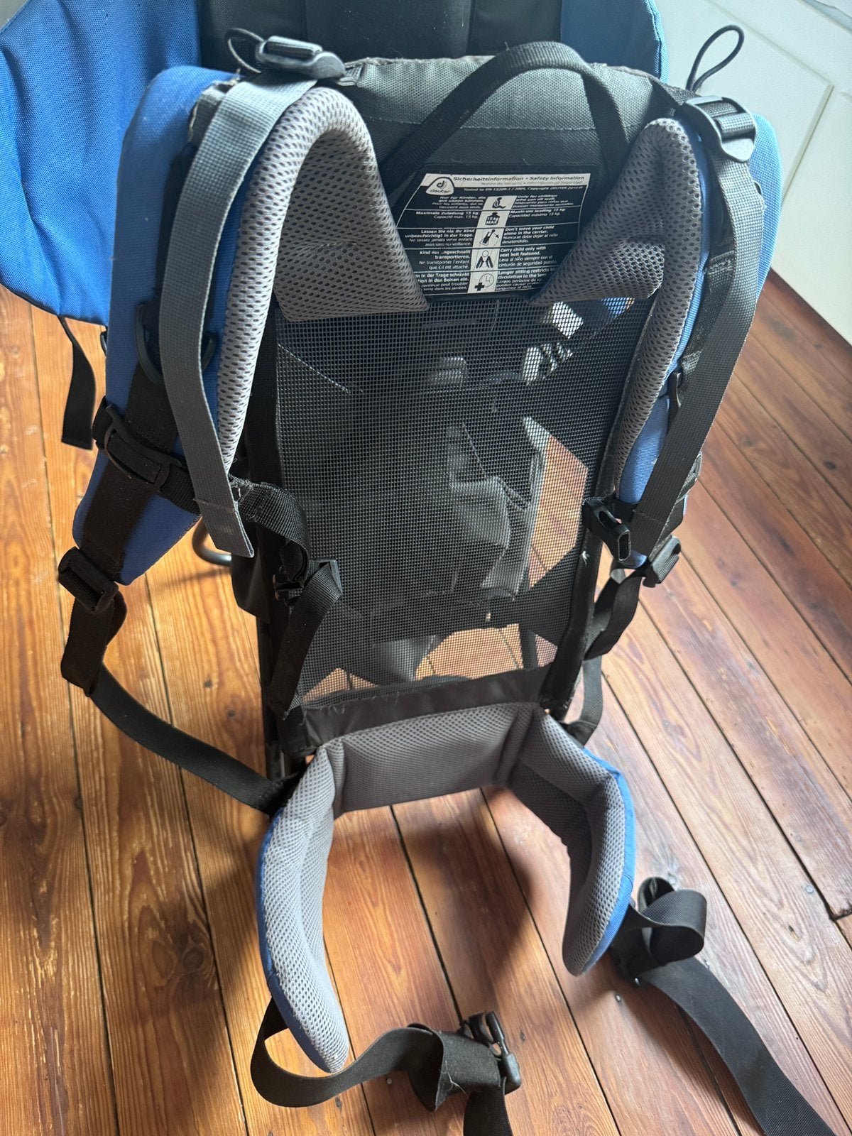 Deuter Kid Air Comfort wandeldrager, Kinderen en Baby's, Ophalen of Verzenden, Zo goed als nieuw