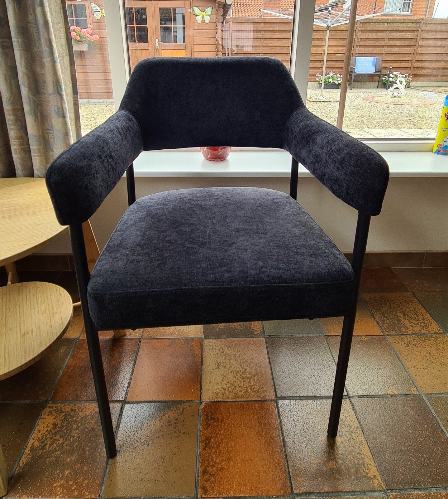 4 nieuwe stoelen, Neuf, Gris, Enlèvement, Quatre