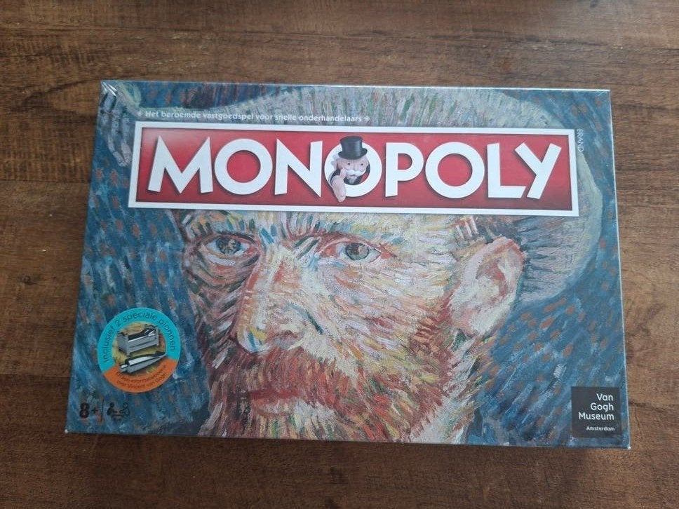 Monopoly *van gogh editie, Hobby en Vrije tijd, Gezelschapsspellen | Bordspellen, Ophalen of Verzenden