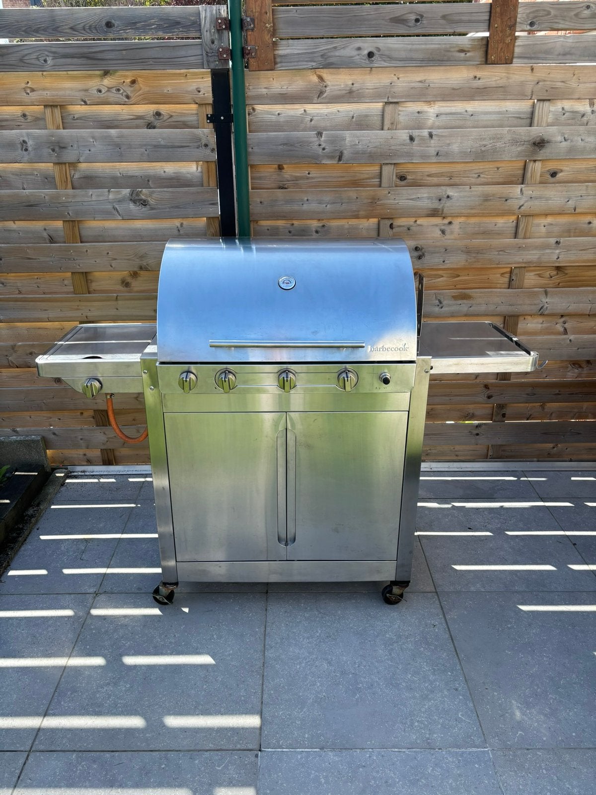Barbecue Gaz en Inox, Enlèvement, Utilisé
