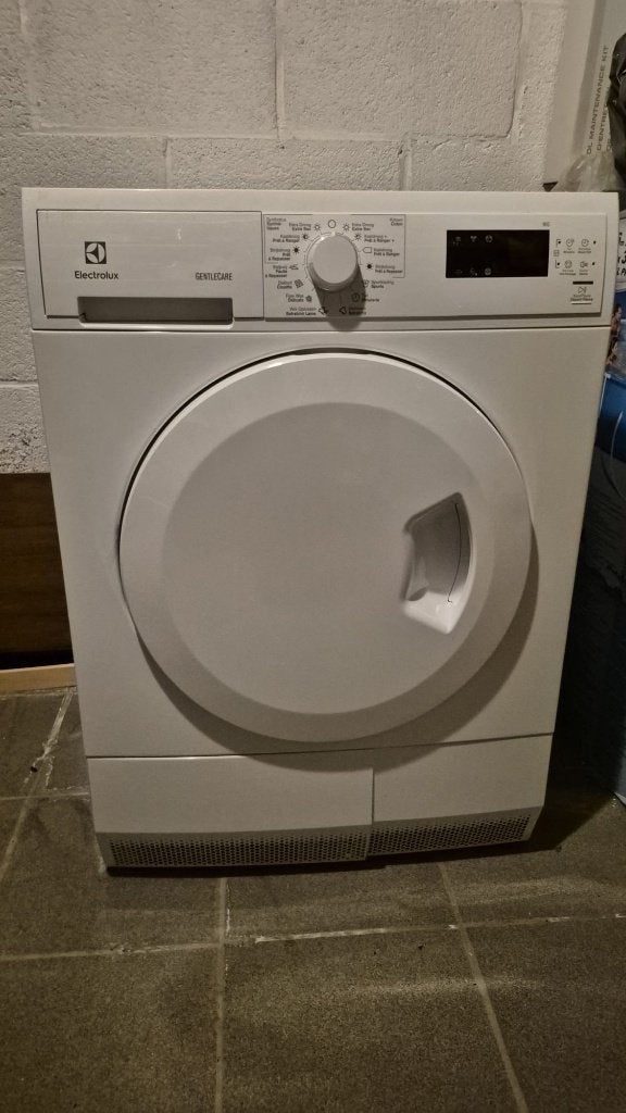Warmtepompdroger droogkast condensdroger, Elektronische apparatuur, Ophalen, 6 tot 8 kg, Gebruikt, Voorlader