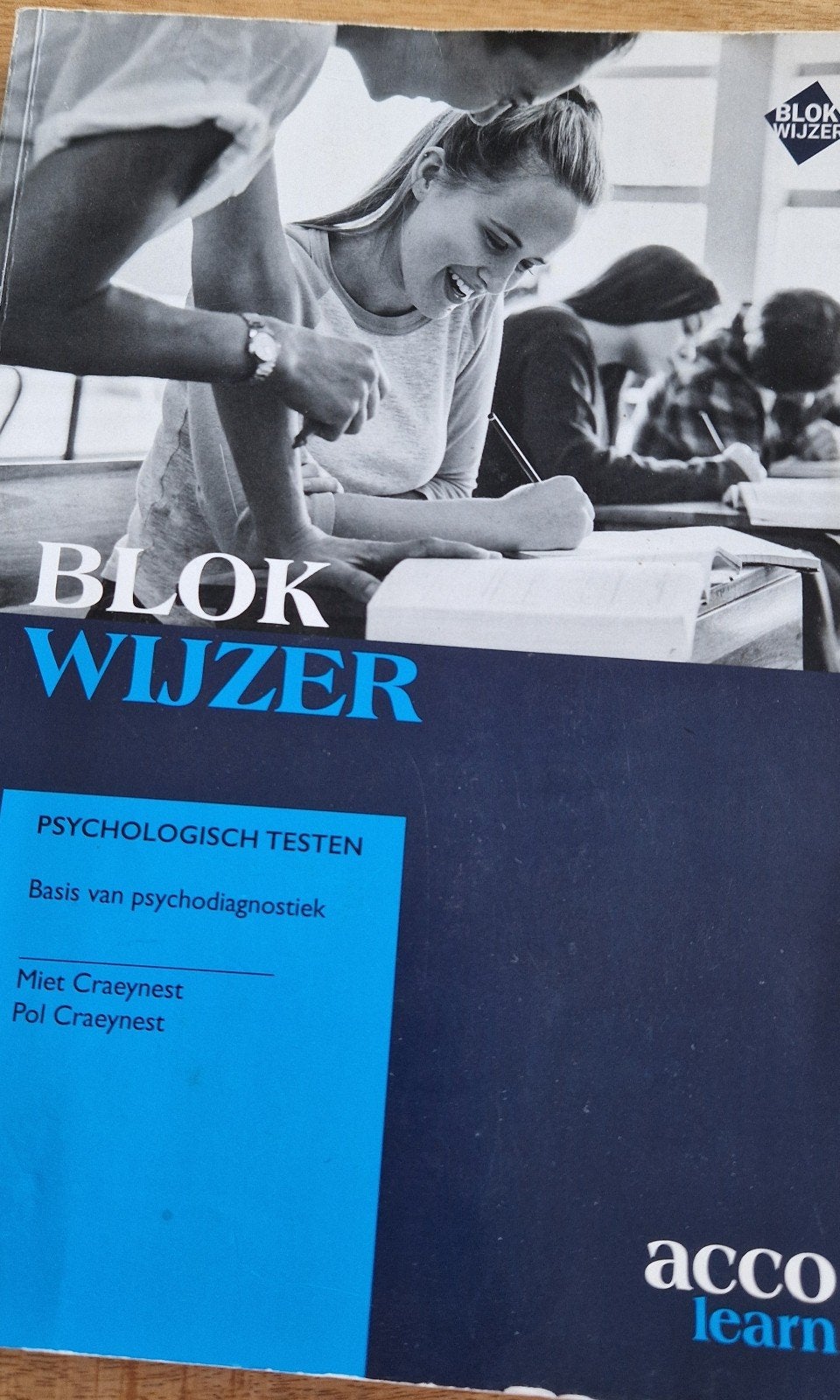 Blokwijzer Psychologisch testen editie 2022-2023, Boeken, Ophalen of Verzenden, Overige niveaus, Overige vakken, Miet Craeynest; Pol Craeynest