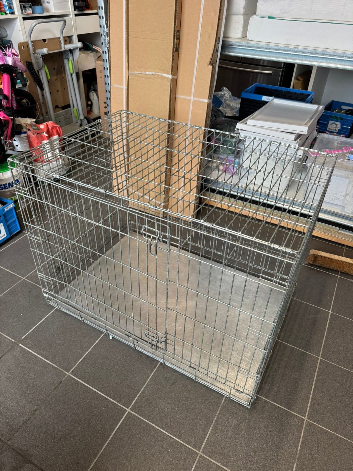 Cage pour grand chien, Enlèvement, 75 à 110 cm, 65 à 100 cm, Niche à chien