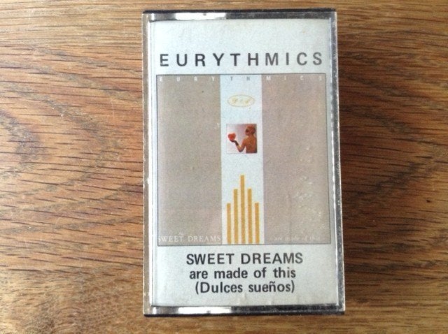 muziekcassette eurythmics, Ophalen of Verzenden, Pop, 1 bandje, Origineel