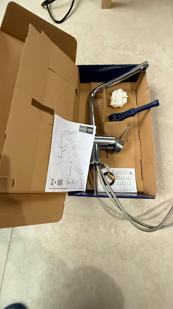 Robinet grohe, Neuf, Inox, Enlèvement, Autres types