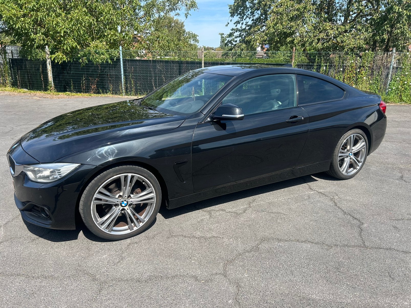 BMW 420 D coupe, Auto's, BMW, Automaat, Achterwielaandrijving, Zwart, Diesel