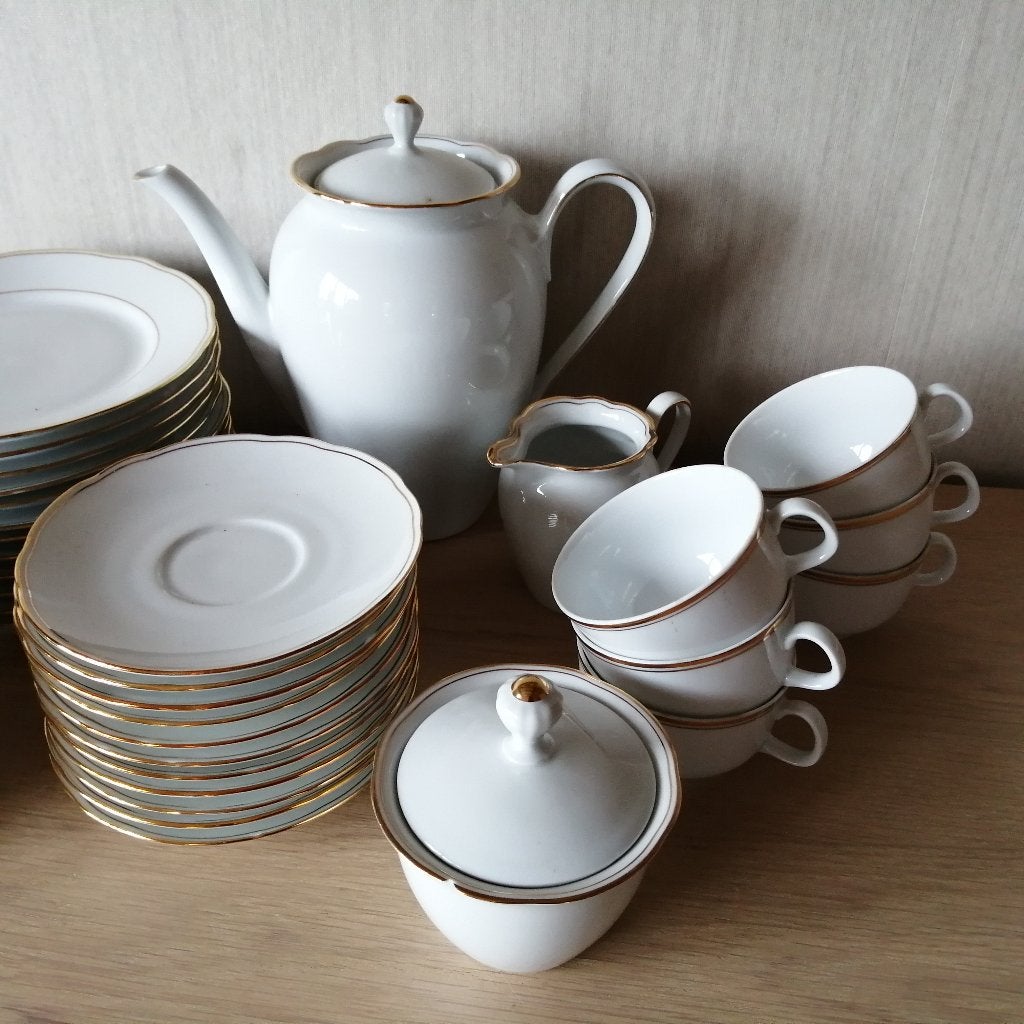 12-delig koffieservies Bareuther Waldsassen Germany, Ophalen