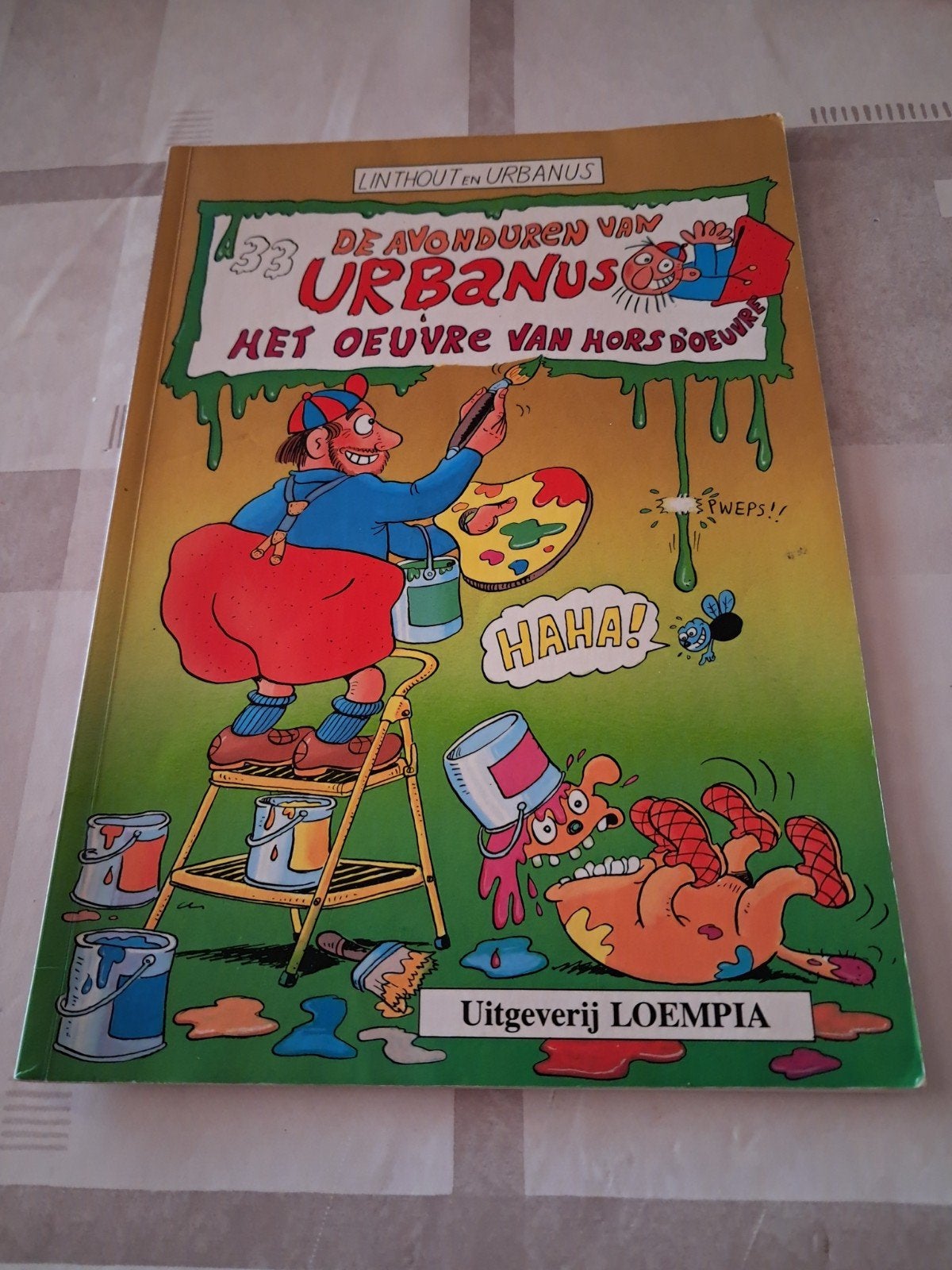 Urbanus nummer 33, Boeken, Ophalen, Linthout