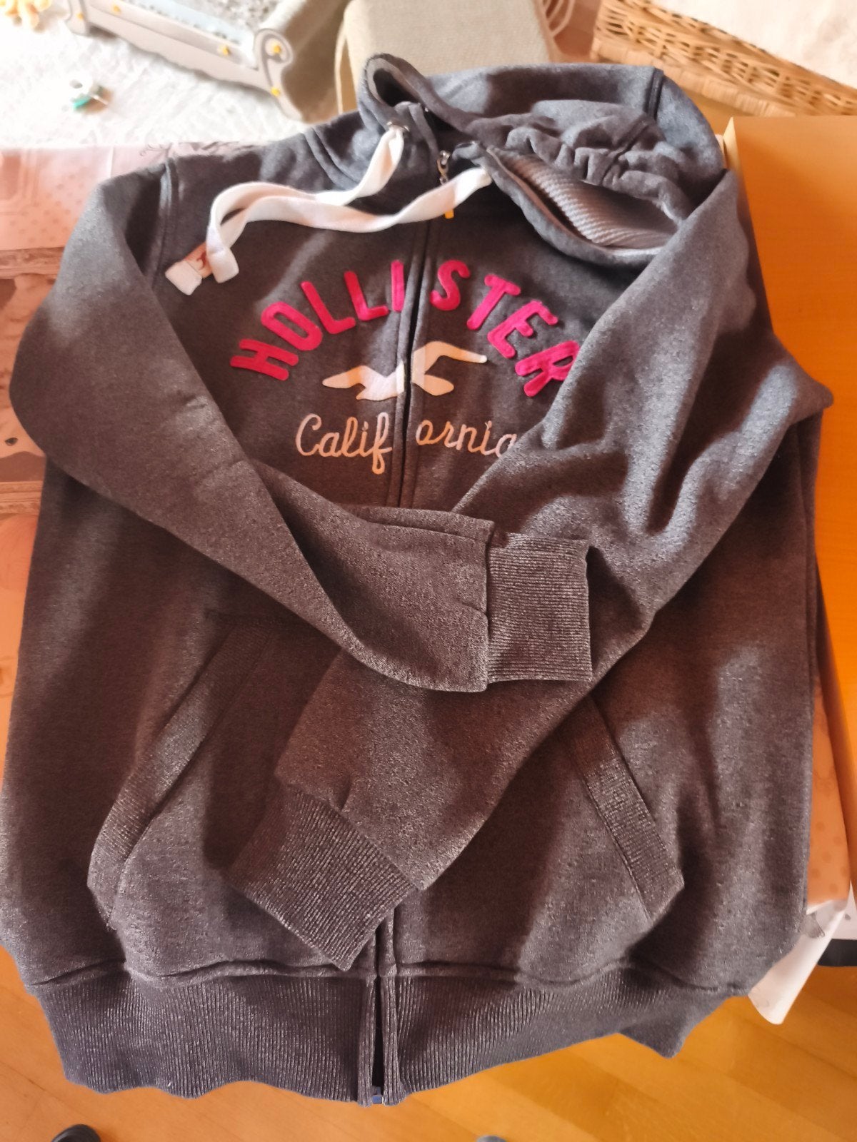 hoodie, Kleding | Heren, Truien en Vesten, Ophalen, Maat 52/54 (L), Nieuw, Grijs