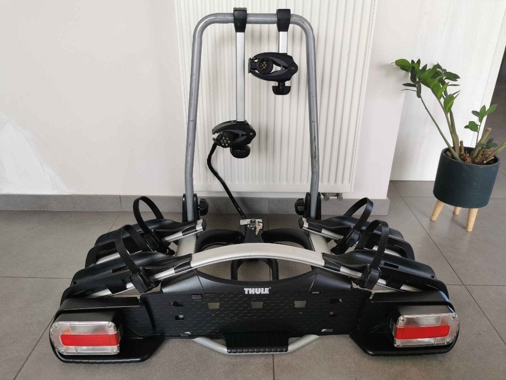 Thule EuroWay G2 921 – 46kg  – 13-polig adapter gratis!, Ophalen, 2 fietsen, Trekhaakdrager, Elektrische fiets