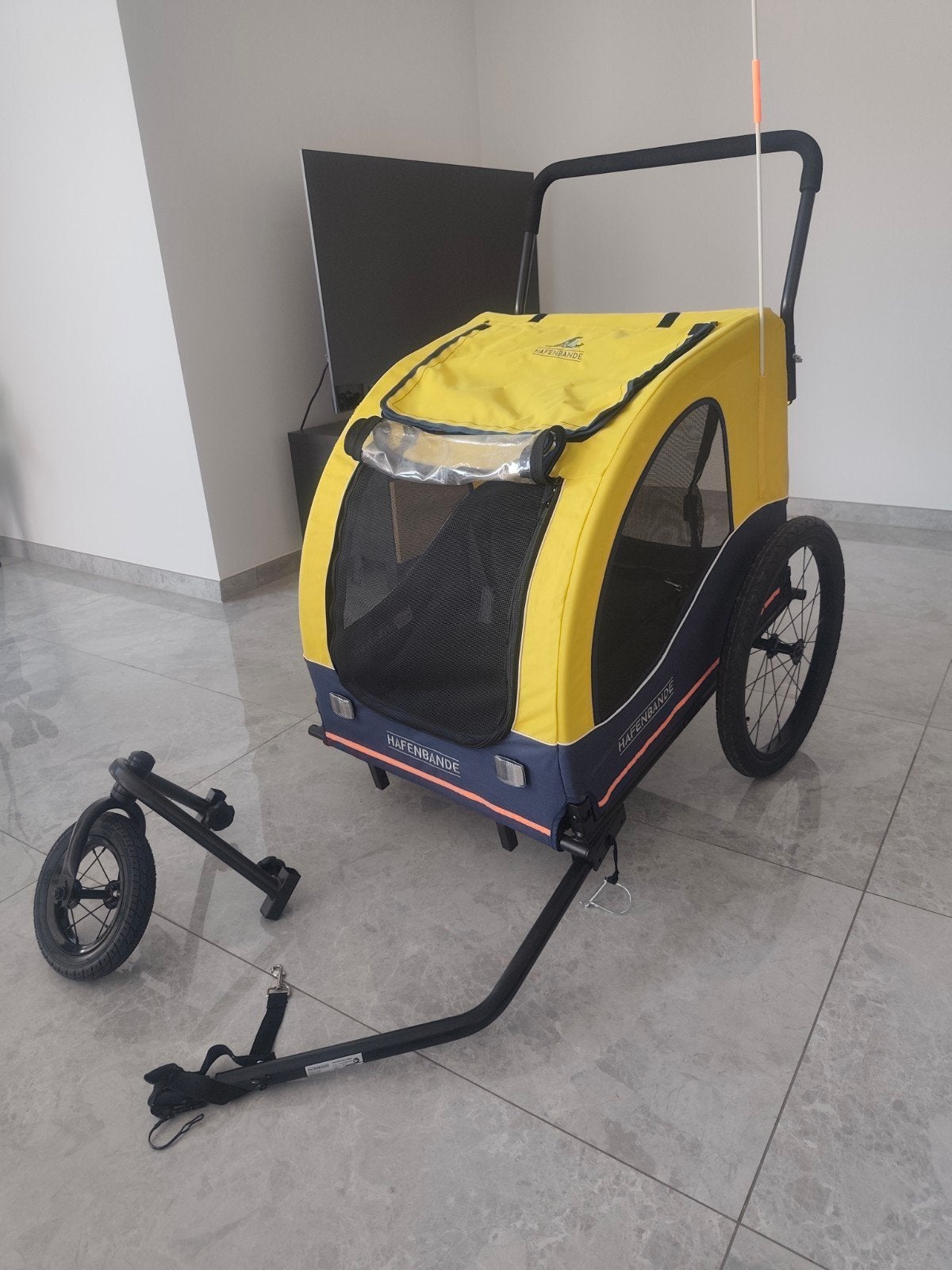 Fietskar en Buggy max 45kg., Overige merken, Remorque pour chien, 40 à 60 kg, Pliable