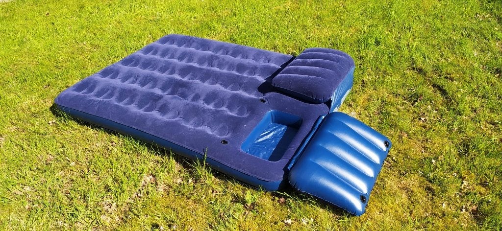 Luchtmatras 2p, Caravanes & Camping, Matelas pneumatiques, Enlèvement, Comme neuf, 2 personnes