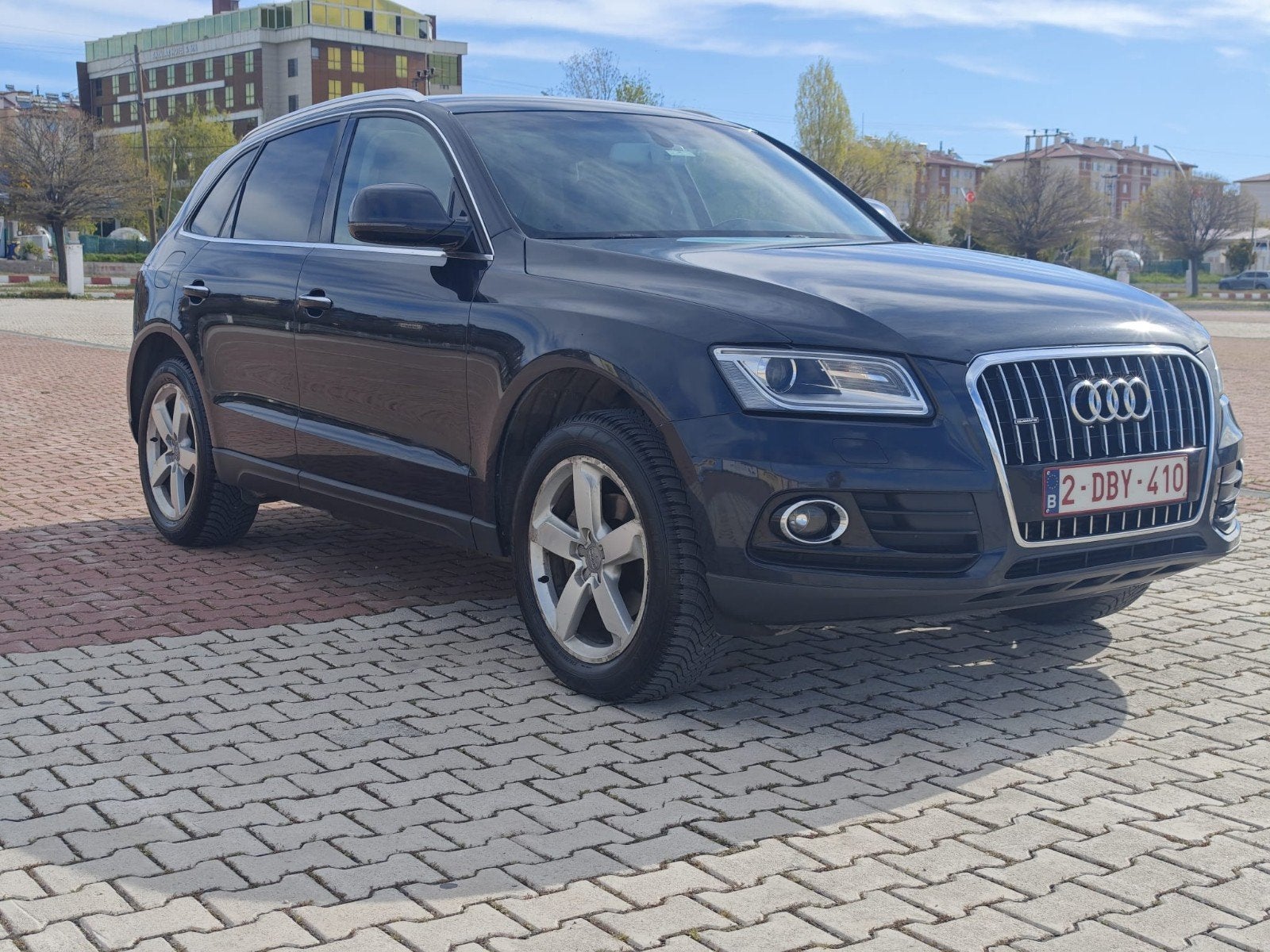 Q5 TFSI 2.0 quattro, Autos, Audi, Particulier, Q5, 4x4, Essence, Euro 6, SUV ou Tout-terrain, 5 portes, Automatique, Noir, Noir