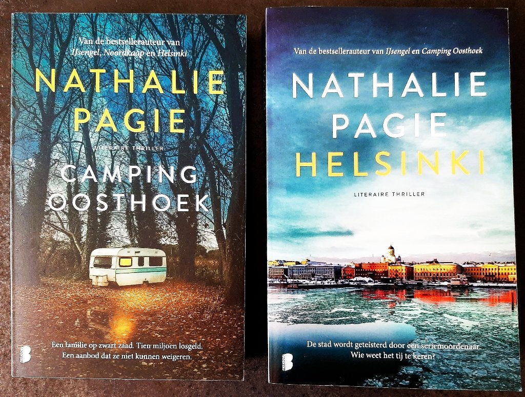 Te koop:Twee spannende literairthrillers van Nathalie Pagie., Ophalen of Verzenden, Zo goed als nieuw, Nathalie Pagie, België