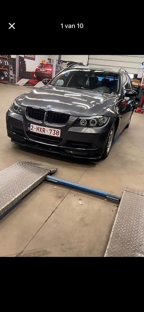 BMW 320D e91 2006 met stage 1plus +- 200 hp, Auto's, Zwart, Bedrijf, 5 deurs, Euro 4