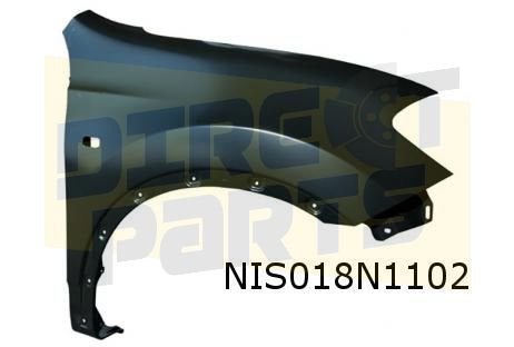Nissan Qashqai (5/10-1/14) (j10) Voorscherm Rechts Origineel, Neuf, -, Garde-boue, -