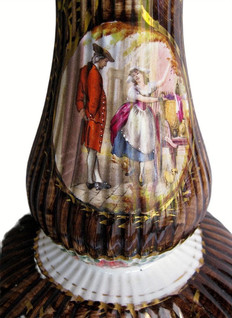 Aparte vintage vaas H. Bequet, Ophalen