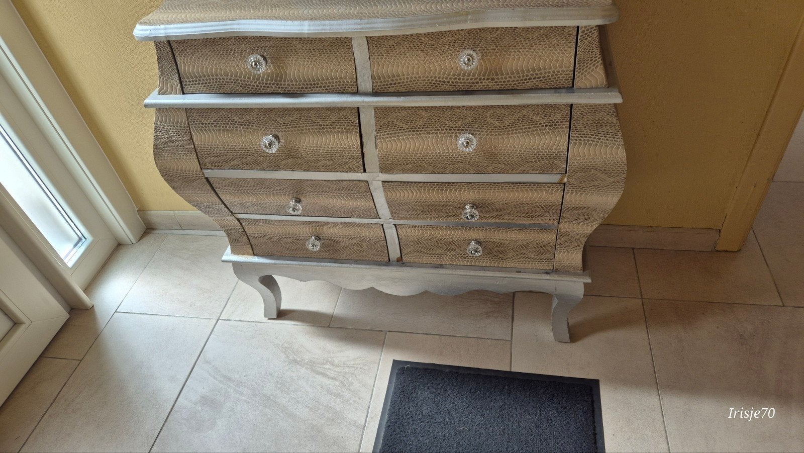 leuk ladenkasten met bijhorende spiegel, Huis en Inrichting, Ophalen, Overige houtsoorten