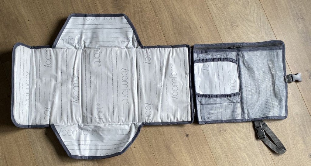 Bo Jungle Onderweg Verschoonmatje / Reis-Verzorgingsmatje, Kinderen en Baby's, Luiertassen, Opvouwbaar, Overige merken, Zo goed als nieuw
