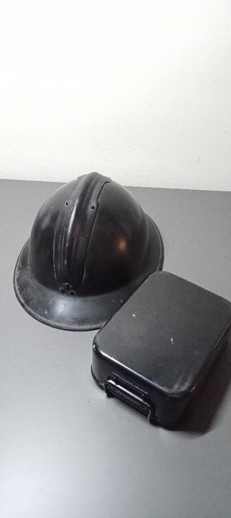 Belgisch perceel voor civiele bescherming, Verzamelen, Ophalen of Verzenden, Landmacht, Helm of Baret