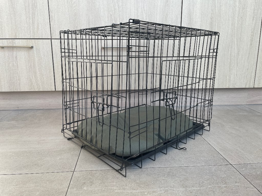 Hondenbench S met kussentje, Dieren en Toebehoren, Ophalen, Gebruikt