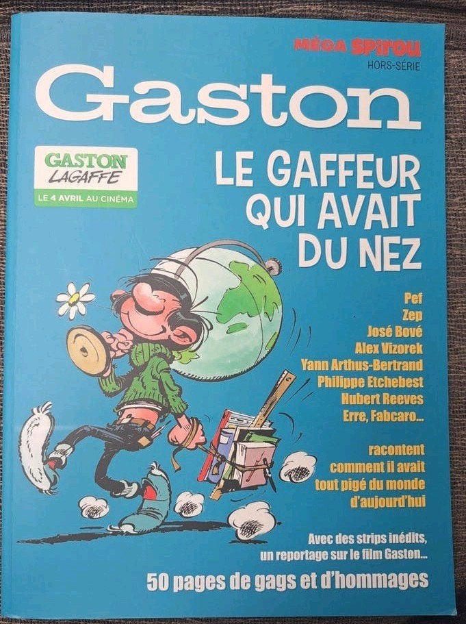 Gaston, le Gaffeur qui avait du nez (2018), Livres, Enlèvement ou Envoi
