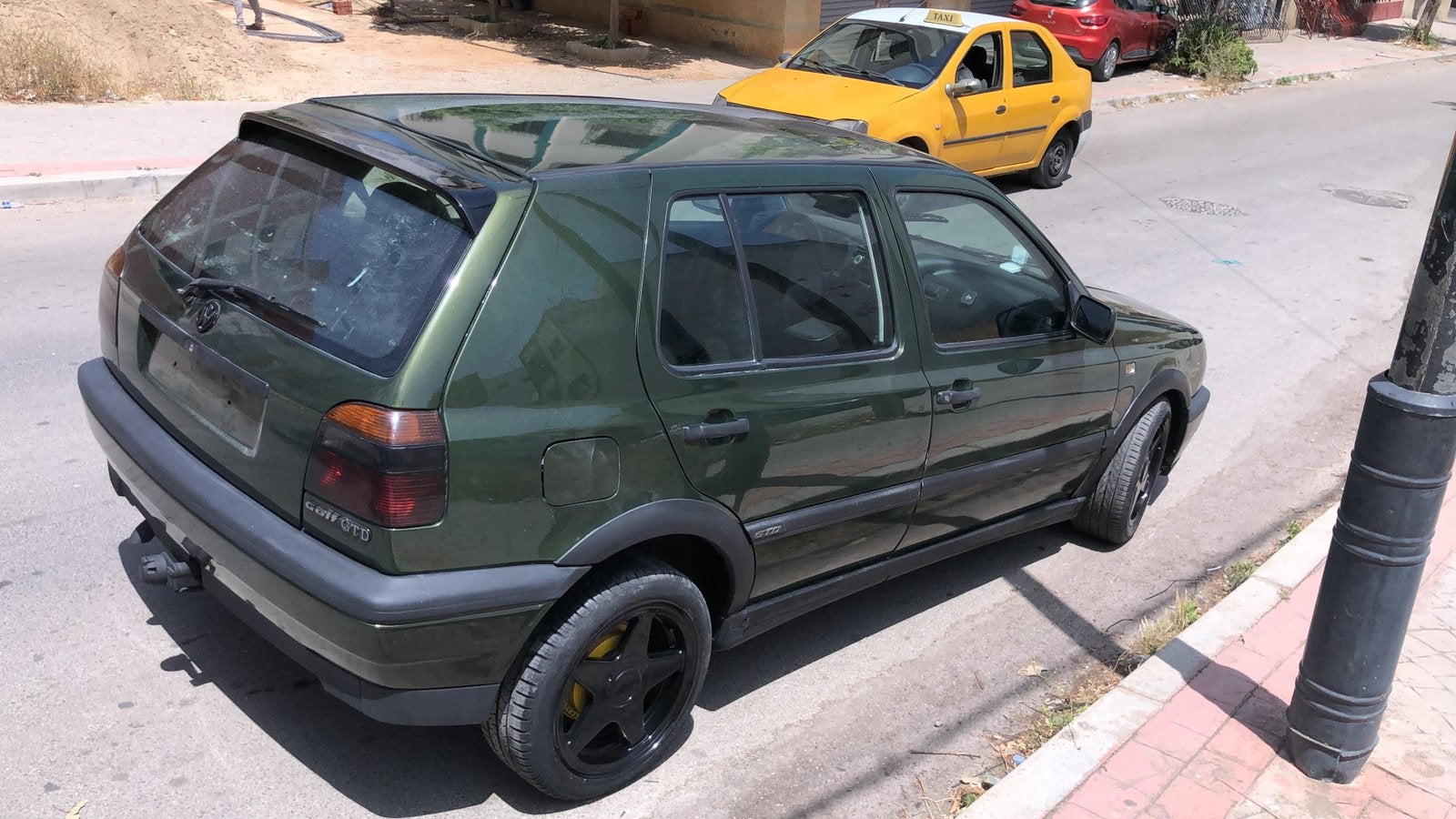 Volkswagen Golf Mk3 GTD très rare, Autos, Achat, Boîte manuelle, Noir, 5 portes