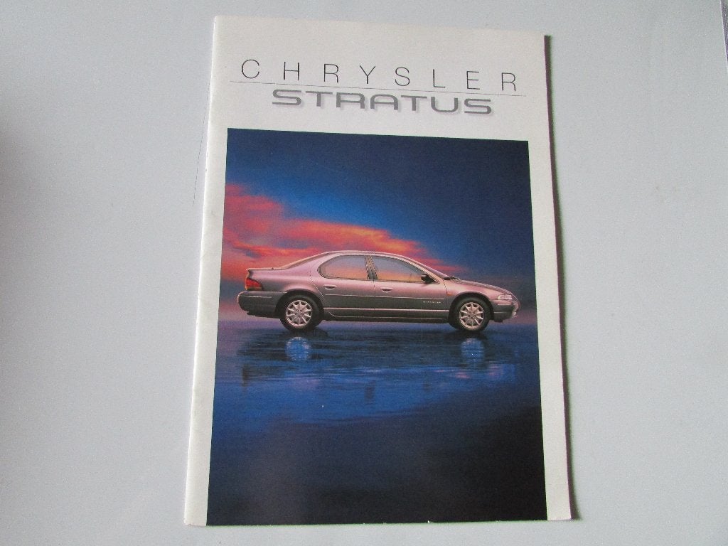 CHRYSLER STRATUS , BROCHURE, Diverse auteurs, Ophalen of Verzenden, Zo goed als nieuw, Overige merken