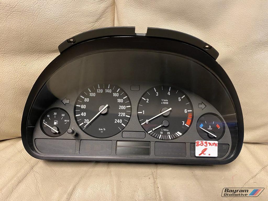 Bmw E39 tellerbak benzine km teller tacho 5-serie dashboard, Auto-onderdelen, Gebruikt, -, -, Ophalen of Verzenden