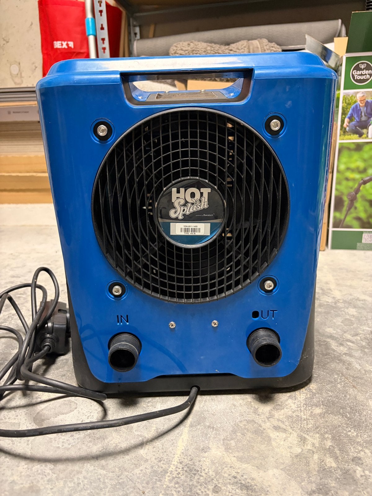 Hotsplash warmtepomp, Ophalen, Gebruikt, Verwarming