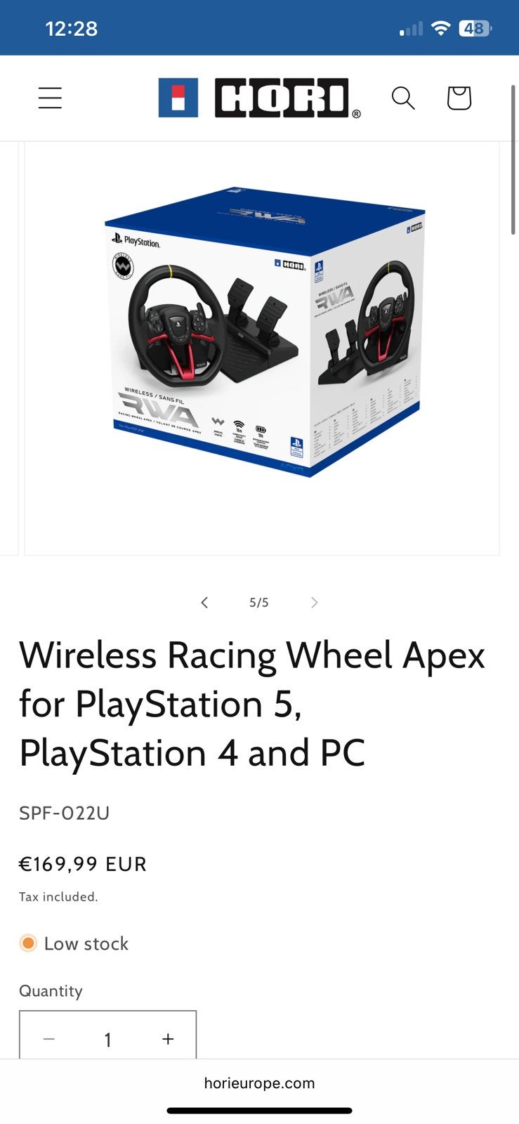 Rwa  playstation stuur, Consoles de jeu & Jeux vidéo, Jeux | Sony PlayStation 5, 1 joueur, Enlèvement, Comme neuf, Course et Pilotage