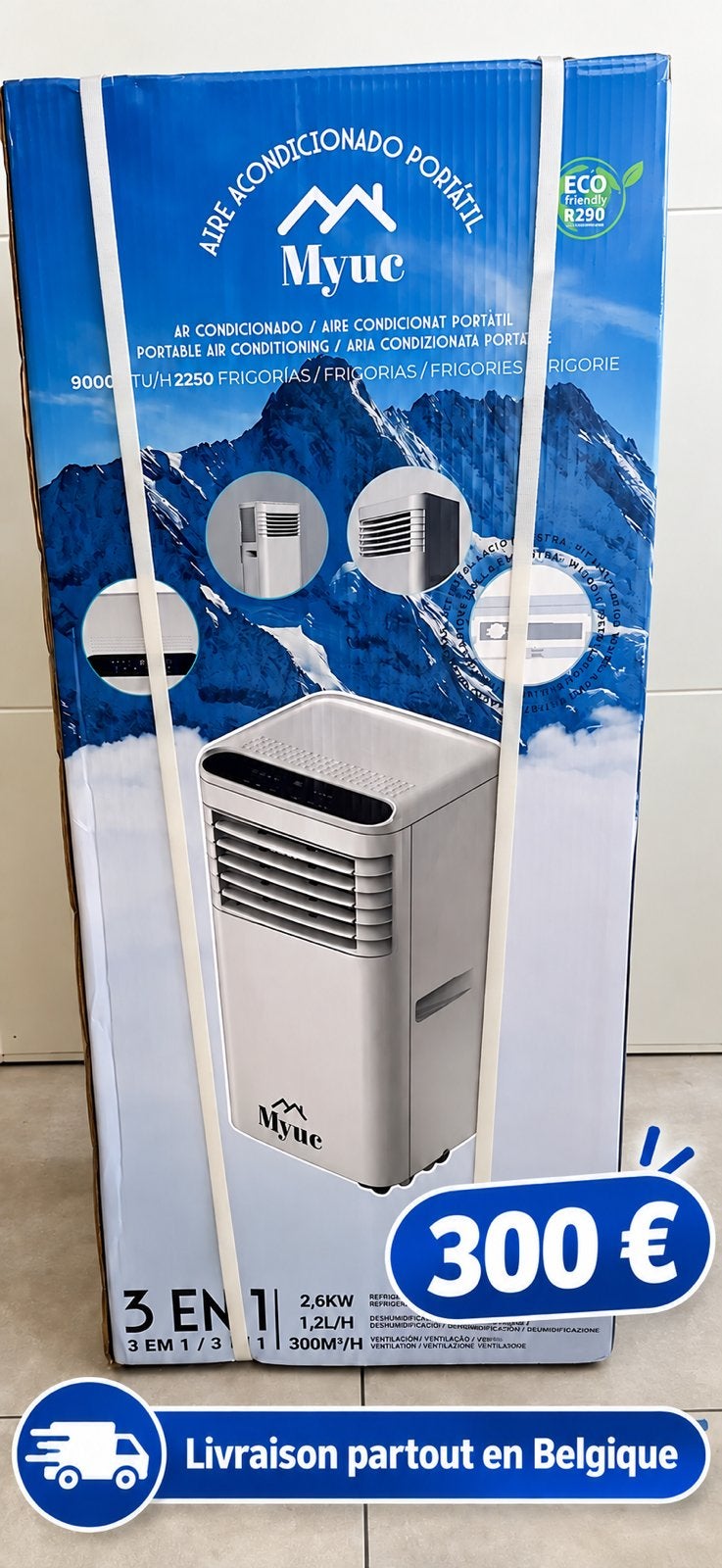 Air conditionné, Elektronische apparatuur, Ophalen, Zo goed als nieuw