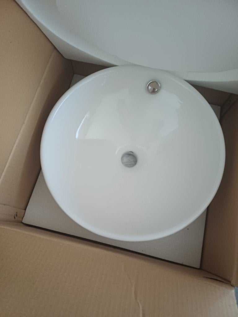 Nieuwe waskom Parma, Doe-het-zelf en Bouw, Sanitair, Ophalen, Nieuw, Steen, Overige typen