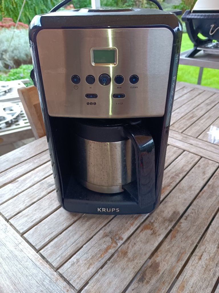 krups koffiezet, 10 kopjes of meer, Ophalen, Gebruikt, Gemalen koffie