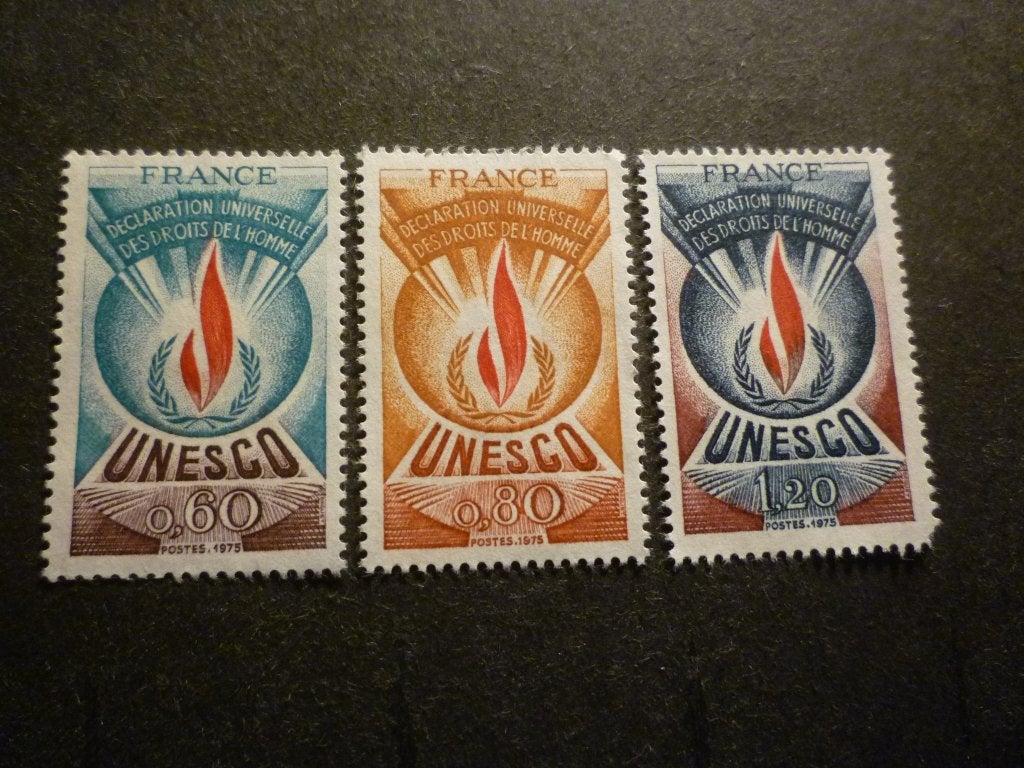 Frankrijk/France 1975 Yt S43/44/45(zonder gom/sans gomme), Verzenden