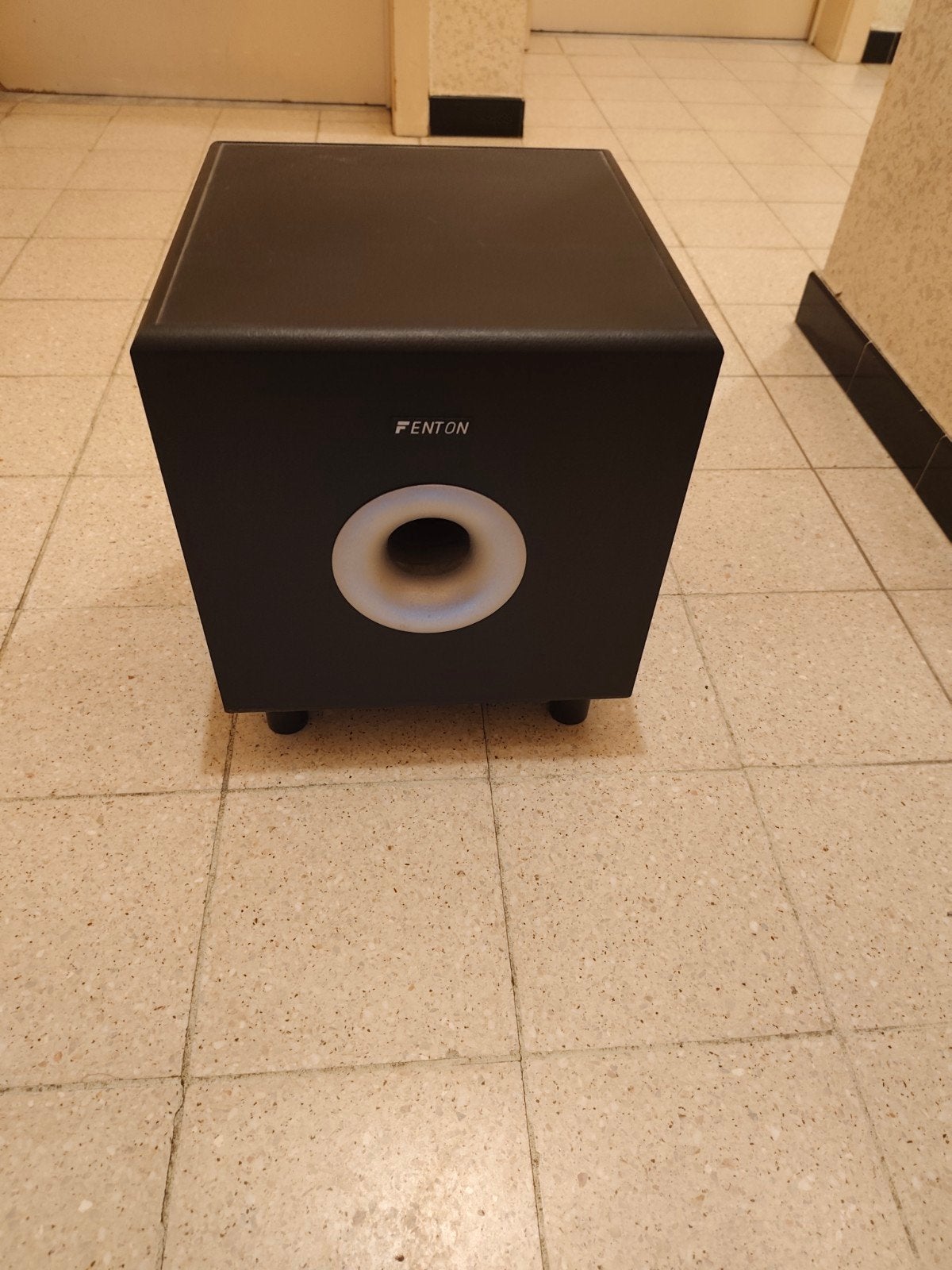 Fenton subwoofer SHFS08B, Audio, Tv en Foto, Ophalen, Gebruikt, 150 watt of meer, Subwoofer