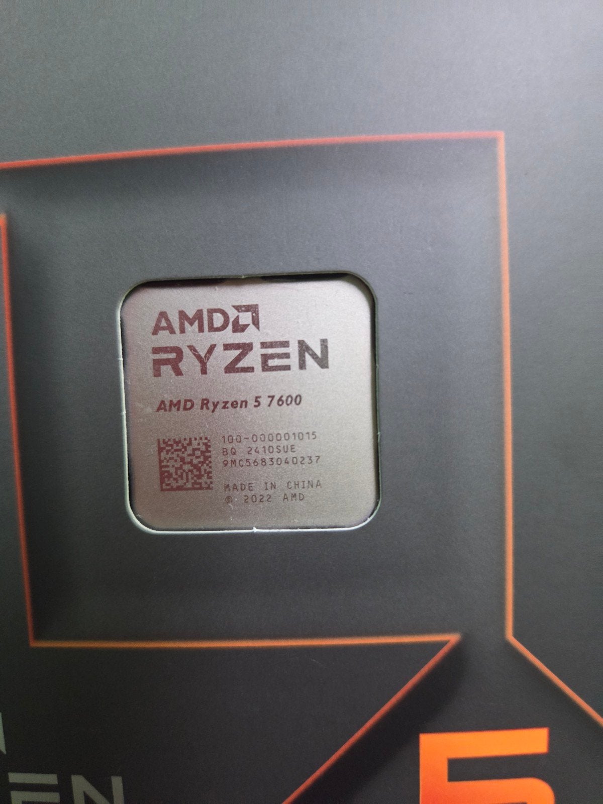 Ryzen 5 7600, 6-core, Enlèvement ou Envoi, 4 Ghz ou plus, AMD Ryzen 5