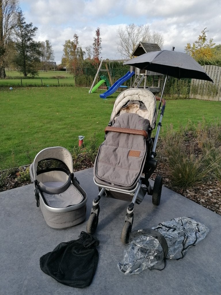 Joolz Day kinderwagen (elephant grey) met accessoires., Autres marques, Pneus, Comme neuf, Enlèvement