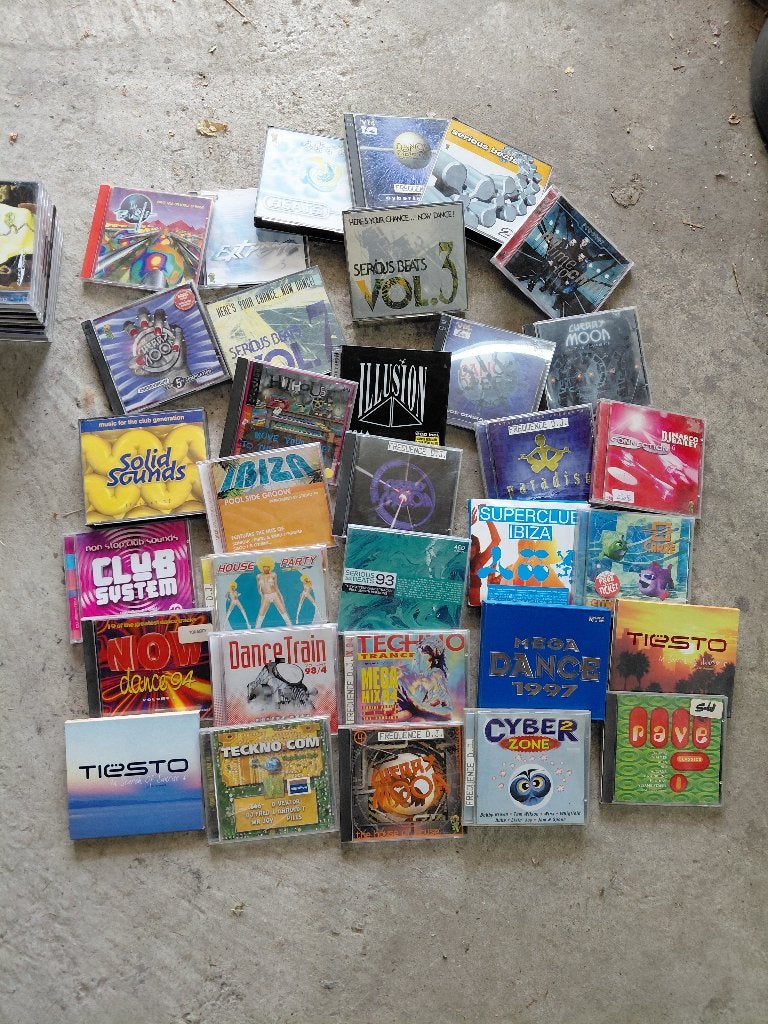 cd techno, Cd's en Dvd's, Ophalen, Gebruikt, Techno, Album