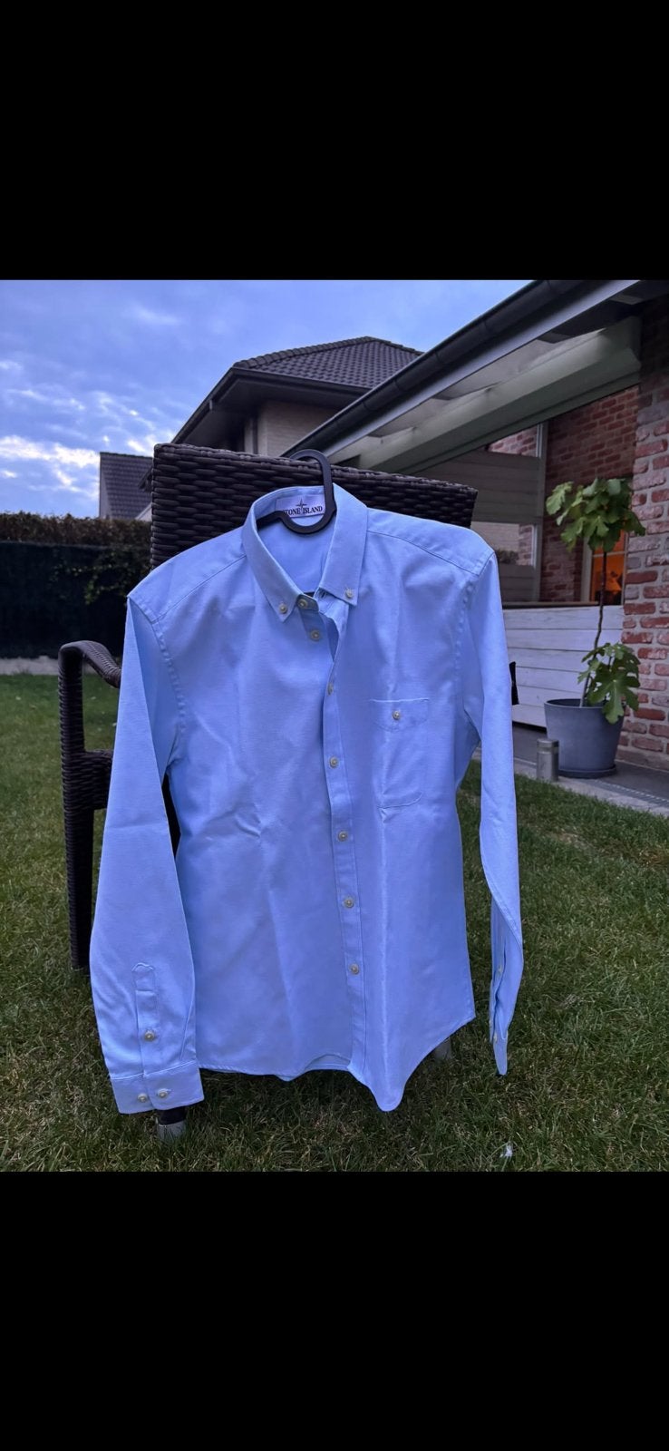 Chemise Stone Island, Enlèvement, Comme neuf, Bleu