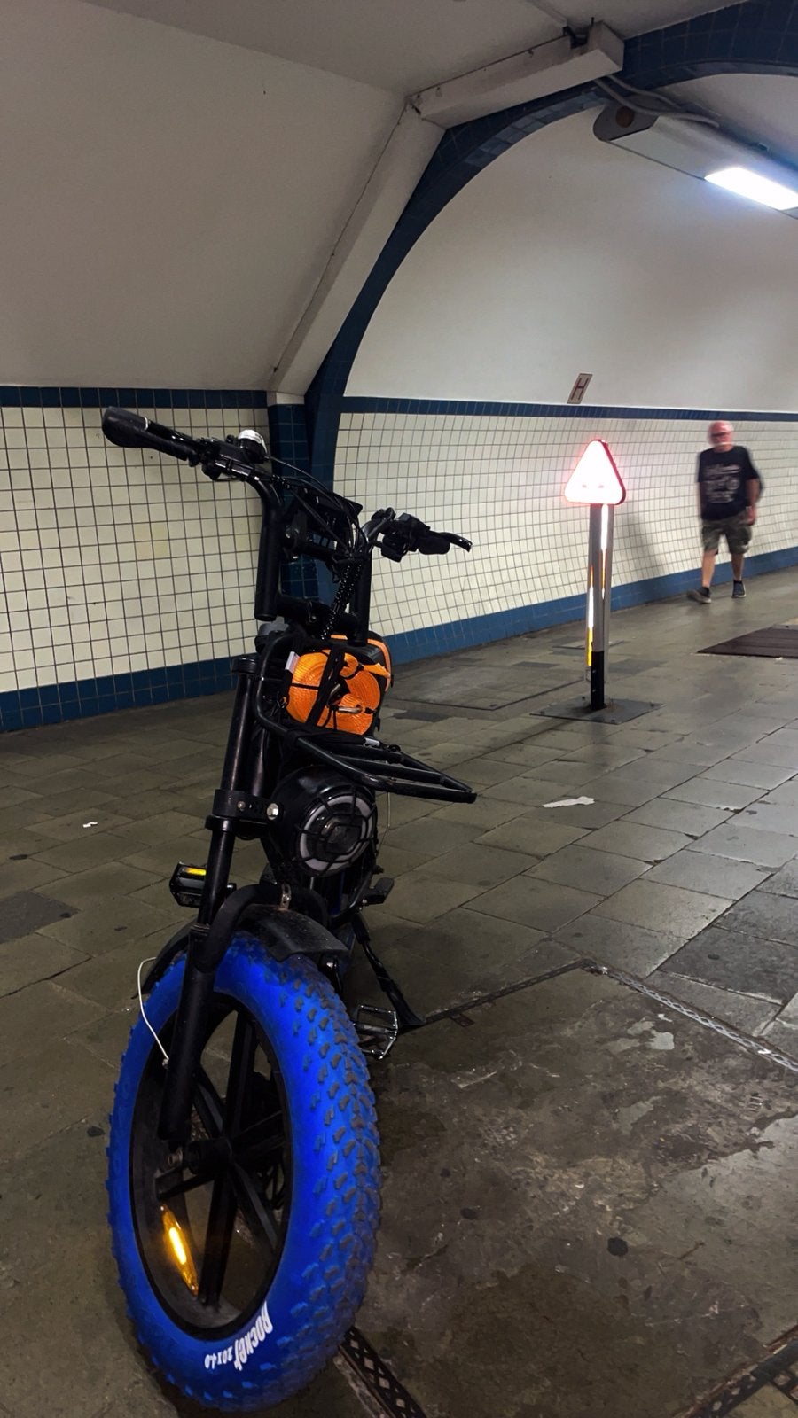 Fatbike, Fietsen en Brommers, Ophalen, Gebruikt, 50 km per accu of meer