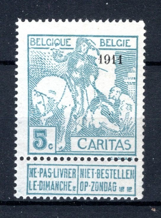 96 MNH** 1991 - Caritas avec tirage de 1911, Envoi, Non oblitéré, Neuf