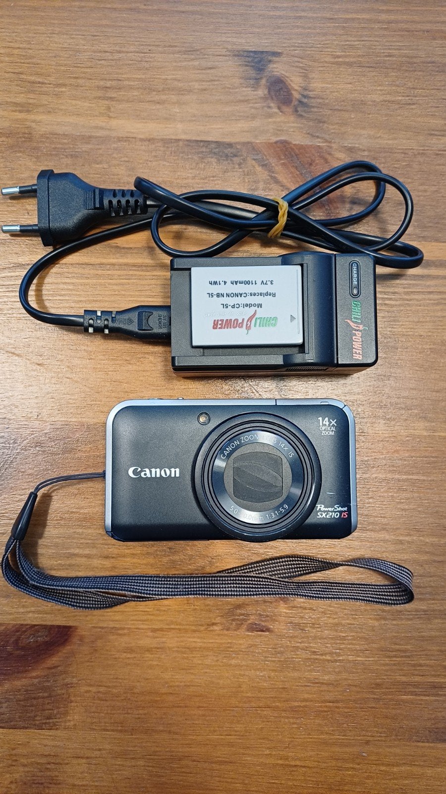 Canon Powershot SX210 IS + extra batterij en lader, TV, Hi-fi & Vidéo, Appareils photo numériques, Enlèvement ou Envoi, Stabilisation d'image