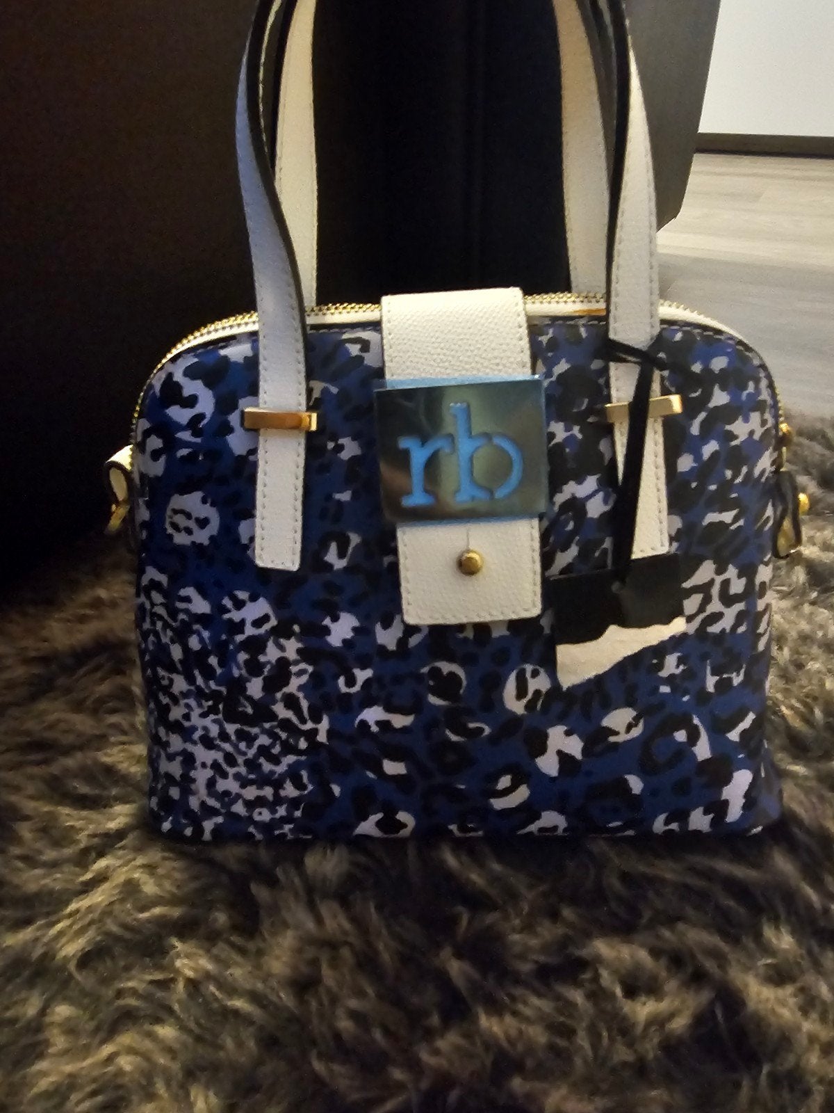 Sac à main Rocco Barocco pour femme - comme neuf, Envoi, Neuf, Bleu, Sac à bandoulière