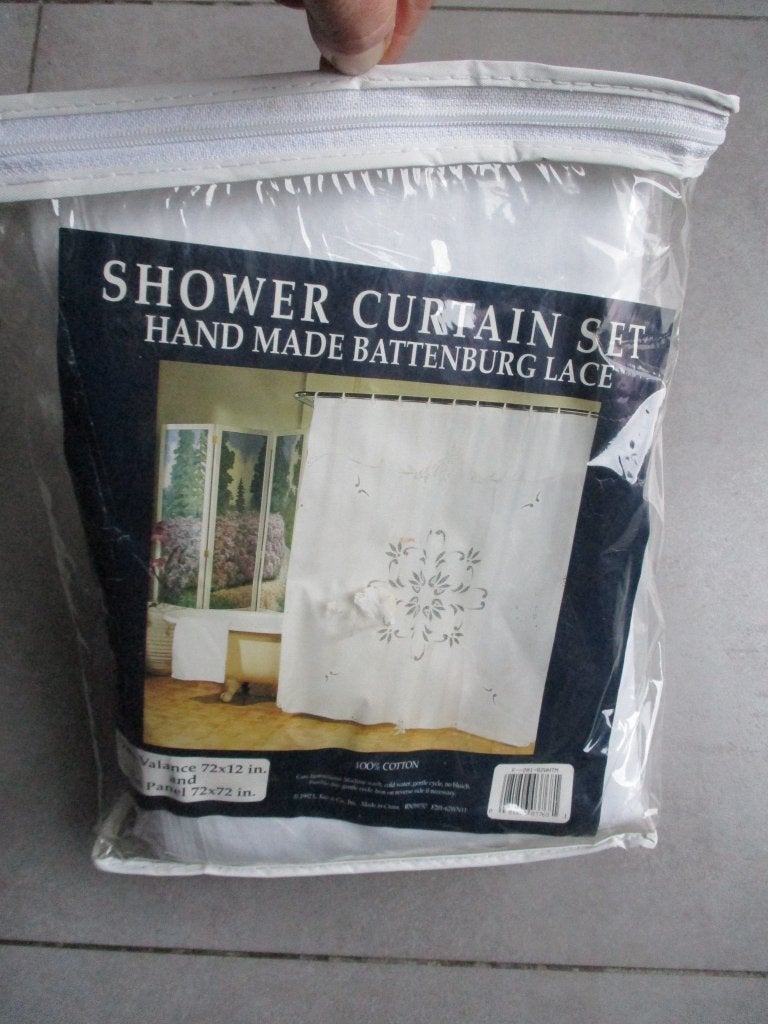 douche gordijn met liner shower curtain with liner nieuw, Ophalen of Verzenden, Nieuw, Douche-accessoire