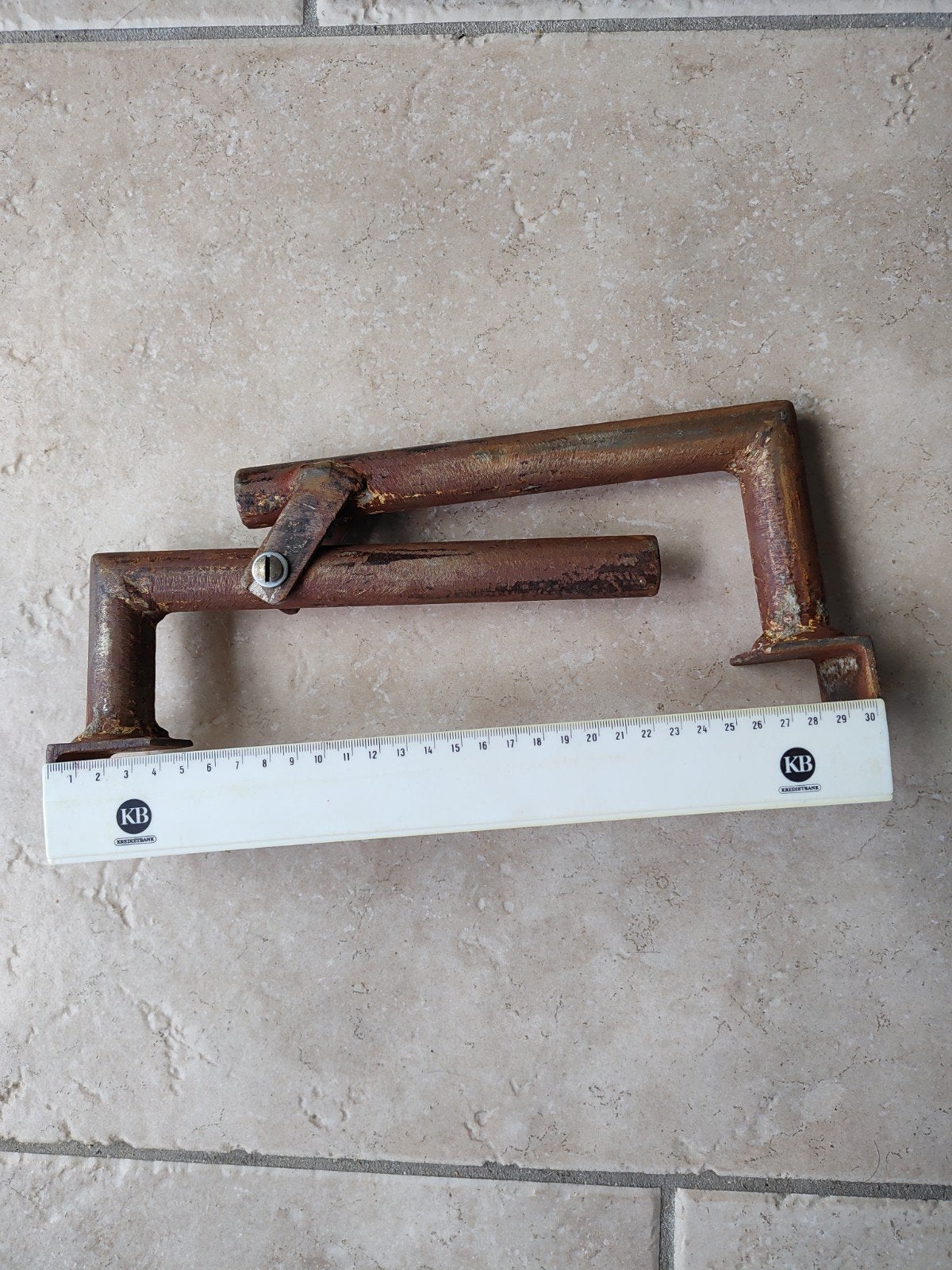 Bakstenen grijper - vintage gereedschap, Ophalen of Verzenden
