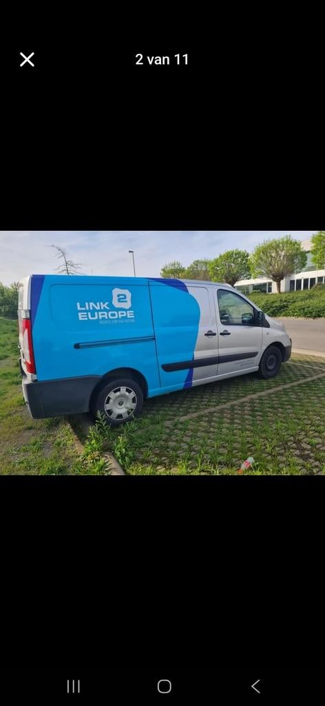 Fiat Scudo 2.0 128 PK MultiJet SX AIRCO,3 PERSOONS., Autos, Euro 5, Achat, Boîte manuelle, Diesel