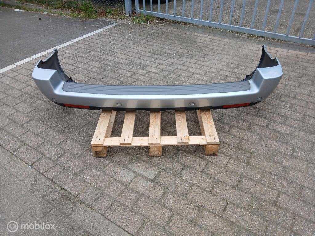 Achterbumper Range Rover L322 Vogue Zilver Grijs Bumper, Auto-onderdelen, Land Rover, Ophalen of Verzenden, Achter, Bumper