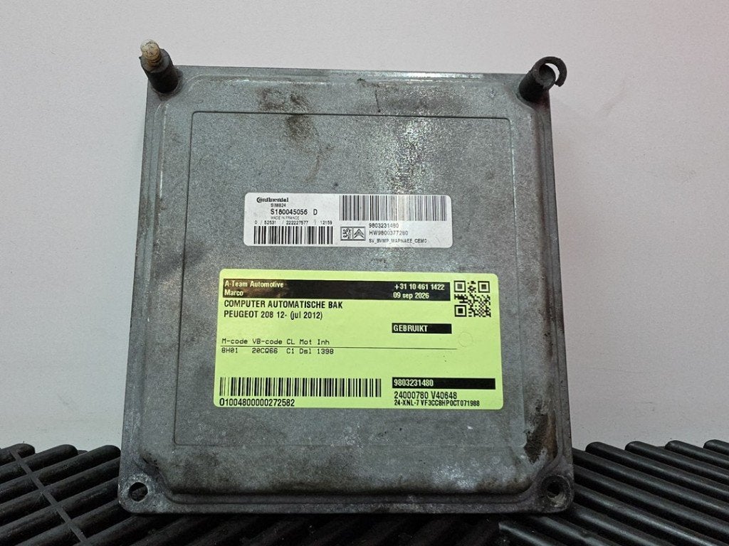 CALCULATEUR ECU BOITE DE VITESSES 208 I (CA / CC / CK / CL), Kontakt-peugeot@peugeot.com, Utilisé, Peugeot Deutschland GmbH, Bahnhofsplatz
65423  Rüsselsheim, DE